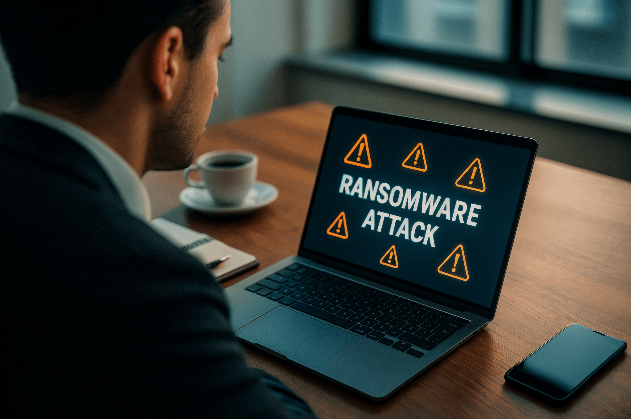 Candid Photograph of an Office Worker