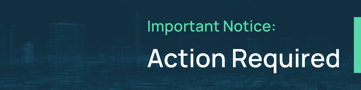 Important Notice Banner